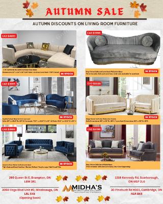 Online Furniture Store - 50% Off on High End Modern & Royal sofa set